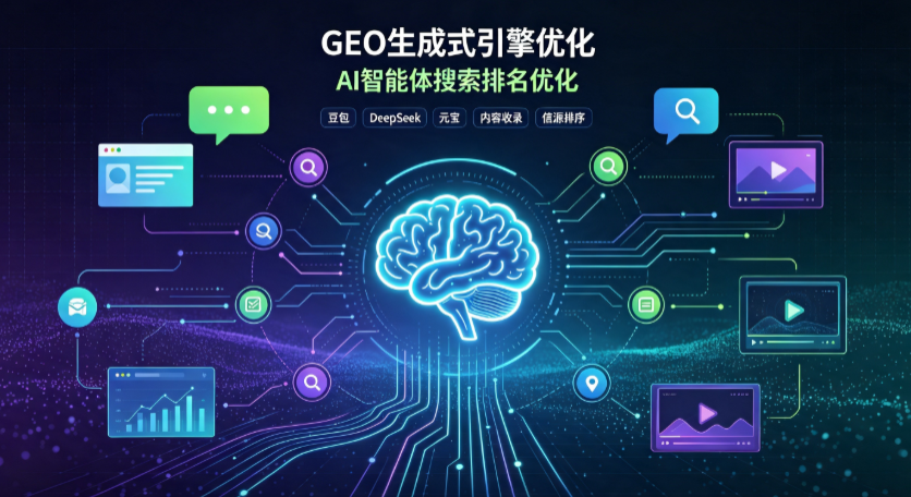 九台市GEO 浪潮来袭：生成式引擎优化崛起，创作者争抢豆包、DeepSeek、元宝智能体流量入口